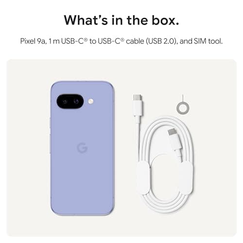 Google Pixel 9a with Gemini - Unlocked Android Smartphone with Incredible Camera and AI Photo Editing, All-Day Battery, and Powerful Security - Peony - 128 GB - Image 8
