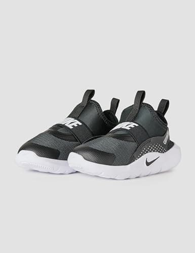 Nike Kids Flex Runner 4 Sneaker, Black/Black/White, 7 US Unisex Toddler - Image 5