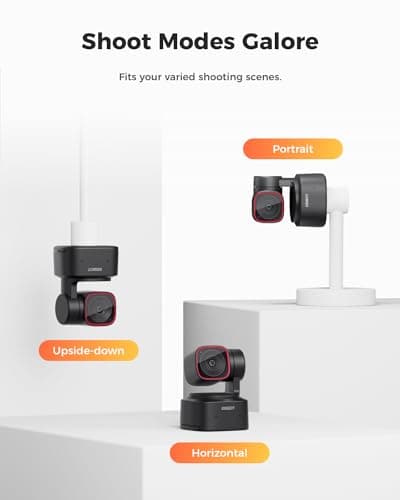 OBSBOT Tiny 2 Lite 4K Webcam for PC, AI Tracking PTZ Streaming Camera with 1/2" Sensor, Gesture Control, 60 FPS, HDR, Microphones, Web Camera for Desktop Computer, Laptop, Meeting, Video Calls, etc. - Image 7