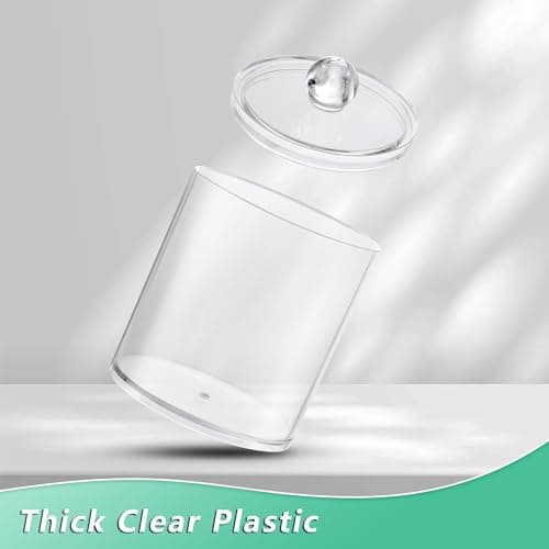 Bathroom Organizers and Storage,4 Pack Bathroom Accessories,Bathroom Decor,Home Decor,Bathroom Storage and Organization,Qtip Holder for Room Decor Aesthetic - Image 6