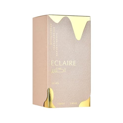 Lattafa Eclaire - Vanilla, Caramel, Sweet, Floral - Eau de Parfum Long-Lasting Fragrance for Women, 3.40 Ounce / 100 ml - Image 3
