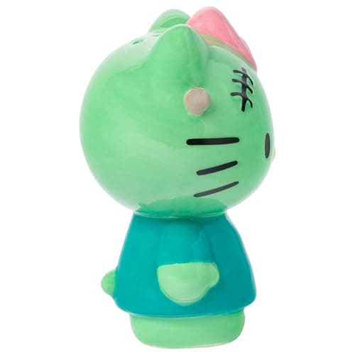 Silver Buffalo Sanrio Hello Kitty Halloween Ceramic Salt and Pepper Shaker Set, 5” L x 2” W x 3.5” H - Image 10