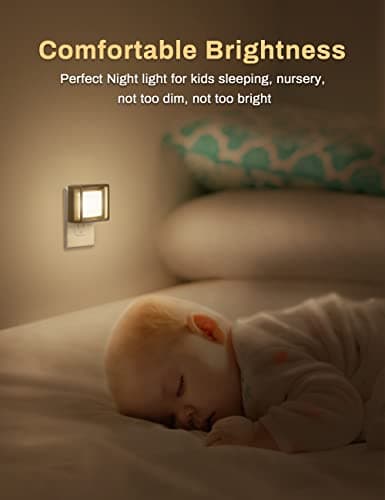 DORESshop LED Night Light, Night Lights Plug Into Wall [2 Pack] with Dusk-to-Dawn Sensor, Dimmable Nightlights, Adjustable Brightness for Bathroom, Hallway, Bedroom,Kids Room,Stairway,Soft White - Image 7