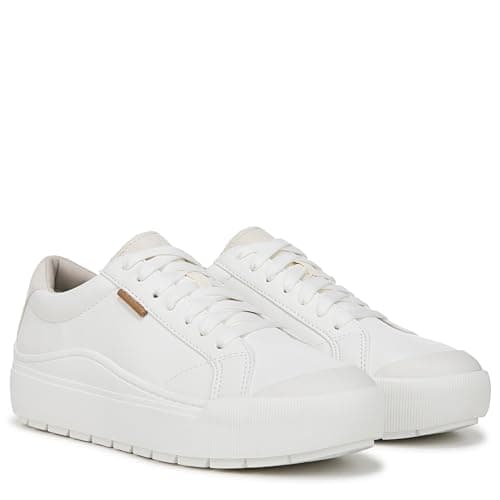Dr. Scholl's Shoes Womens Time Off Platform Slip On Fashion Sneaker,White Smooth,9.5 - Image 7