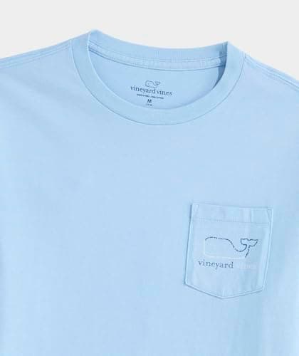 vineyard vines Boys' Burgee Vintage Whale Short-Sleeve Pocket Tee, Jake Blue - Image 4