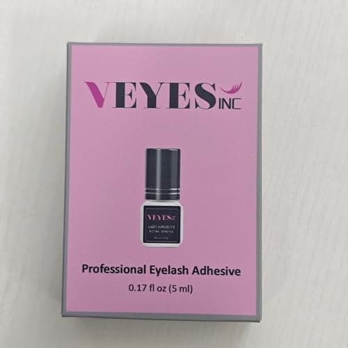 VEYES INC Eyelash Extension Glue - Extra Strong Professional Lash Glue 5ml | 1 Sec Drying time | Retention - 8 Weeks | Black Adhesive for Semi-Permanent Extensions Salon Use for Lash Tech - Image 8
