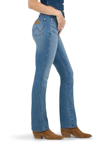 Wrangler x Lainey Wilson Boot Huggers, Wrangler Blue Wash, 25 x 34 - Image 2