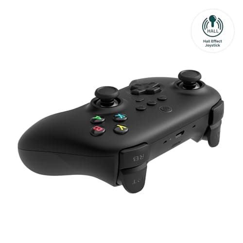 8Bitdo Ultimate 2.4G Wireless Controller, Hall Effect Joystick Update, Gaming Controller with Charging Dock for PC, Android, Steam Deck & Apple (Black) - Image 3