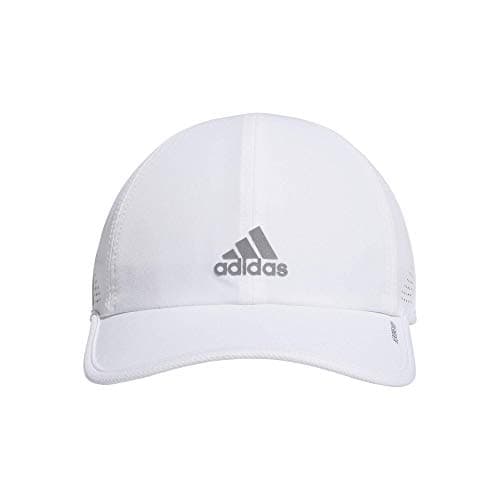 adidas Women's Superlite Hat, Relaxed-fit Adjustable Workout Sports Cap, White/Silver Reflective/2.0, One Size - Image 7