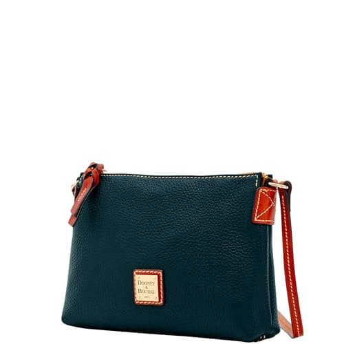 Dooney & Bourke Handbag, Pebble Grain Crossbody Pouchette - Black - Image 2