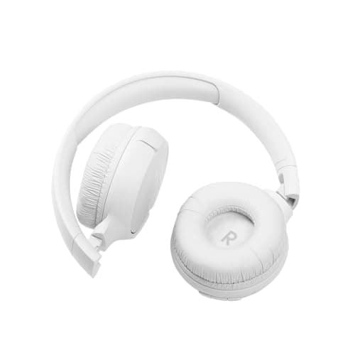 JBL Tune 510BT - Bluetooth headphones with up to 40 hours battery, microphone for call, foldable and comfortable, Android and iOs compatible (White) - Image 4
