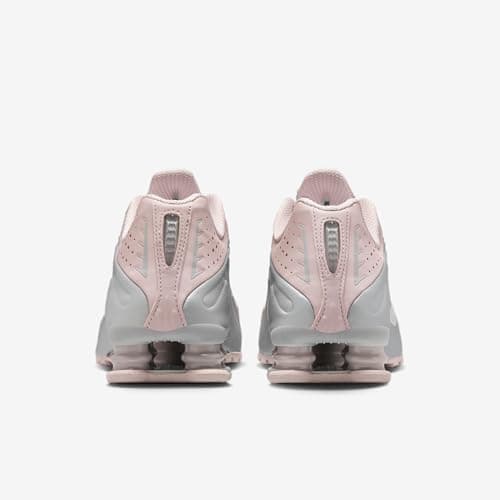 Nike Shox R4 Shoes (AR3565-600, Barely Rose/Metallic Platinum) Size 7 - Image 6