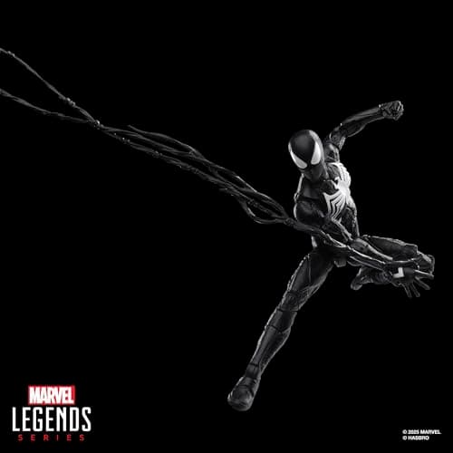 Marvel Legends Series Gamerverse Peter Parker Black Suit, Spider-Man 2 Video Game-Inspired Collectible 6 Inch Action Figure - Image 7