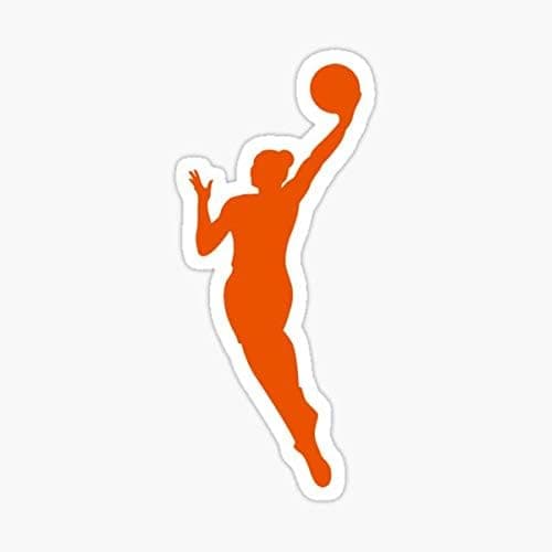 WNBA Logo Sticker - Graphic for Auto, Wall, Laptop, Cell, Truck Windows, Cars - Image 2