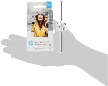 HP Sprocket 2x3" Premium Zink Sticky Back Photo Paper (50 Sheets) Compatible with HP Sprocket Photo Printers. 50 Pack Photo Paper - Image 3