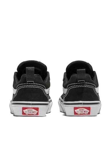 Vans Youth Filmore Shoe | Low-Top Fashion Sneakers for Boys & Girls, School & Everyday Wear, Canvas Black/White, 13.5 - Image 3