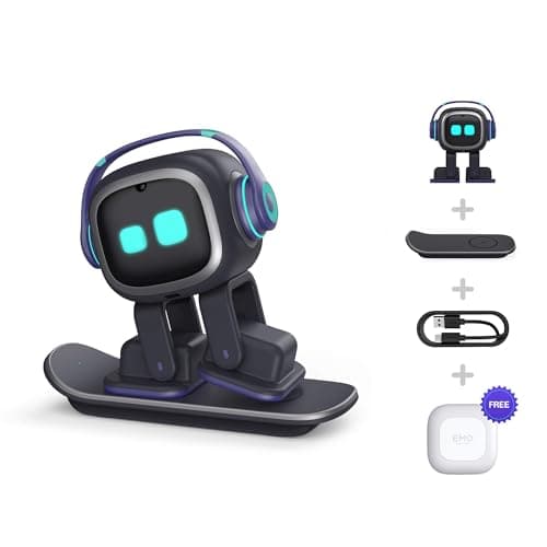 EMOPET AI Desk Robot Companion - ChatGPT Enabled with Voice Commands & Dancing, Interactive AI Robot Pet with Personality, for Adults and Kids - Image 7