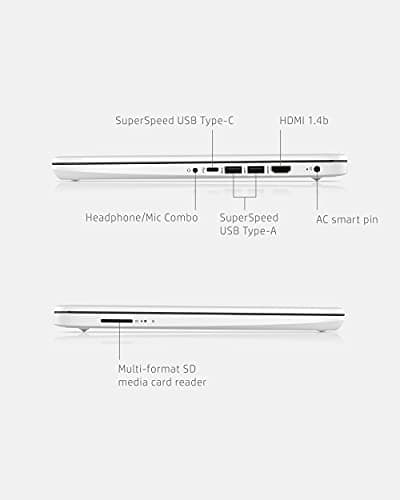 HP 14 Laptop, Intel Celeron N4020, 4 GB RAM, 64 GB Storage, 14-inch Micro-edge HD Display, Windows 11 Home, Thin & Portable, 4K Graphics, One Year of Microsoft 365 (14-dq0040nr, Snowflake White) - Image 5