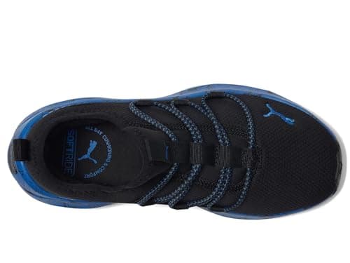 PUMA SOFTRIDE ONE4ALL Slip On Shoes Sneaker, Black-Victoria Blue, 13 US Unisex Little Kid - Image 2