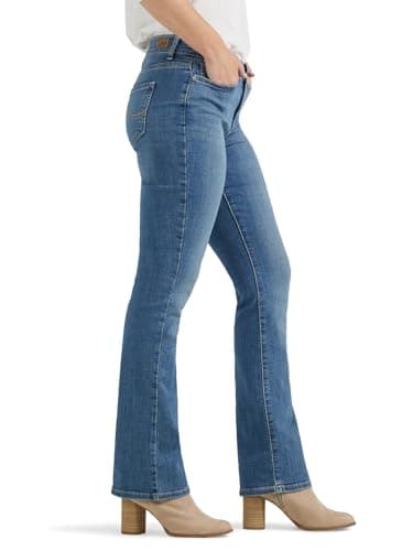 Lee Women's Ultra Lux Comfort with Flex Motion Bootcut Jean Majestic 16 Medium - Image 2