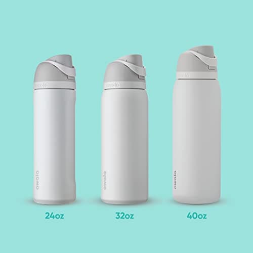 Owala FreeSip Insulated Stainless Steel Water Bottle with Straw, BPA-Free Sports Water Bottle, Great for Travel, 24 Oz, Very, Very Dark - Image 5