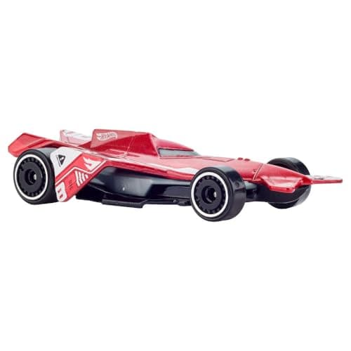 Hot Wheels Toy Cars, 5-Pack of 1:64 Scale Toy Cars with Collectible Deco & Packaging, Core Mattel 80th Anniversary Set of 5 Vehicles - Image 8