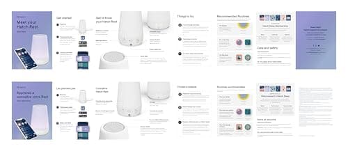 Hatch Rest Baby Sound Machine, Night Light | 2nd Gen | Registry Essential, Sleep Trainer, Routine Builder, Time-to-Rise Alarm Clock, White Noise Soother, Nursery Stories, Toddler Kids Bedroom (Wi-Fi) - Image 8