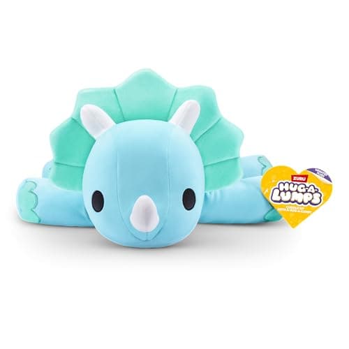 Hug-A-Lumps Dino(Delilah) Weighted Plush 3.3 Lbs, Cuddly, Squishy, Comfort Plush, Anti-Stress by ZURU - Image 2