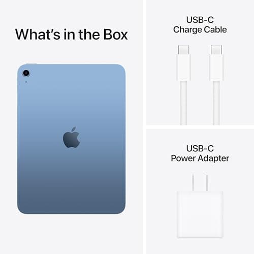 Apple iPad 11-inch: A16 chip, 11-inch Model, Liquid Retina Display, 128GB, Wi-Fi 6, 12MP Front/12MP Back Camera, Touch ID, All-Day Battery Life — Blue - Image 6