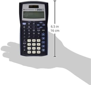 Calculadora Científica Texas Instruments TI-30XIIS, Negra con Acabados Azules (30XIIS/TBL/1L1/BK) Azul Oscuro - Image 6