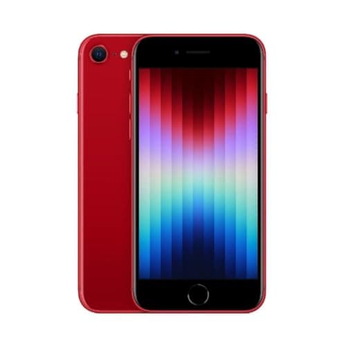 Apple iPhone SE 3rd Gen, 64GB, RED - Unlocked (Renewed Premium)
