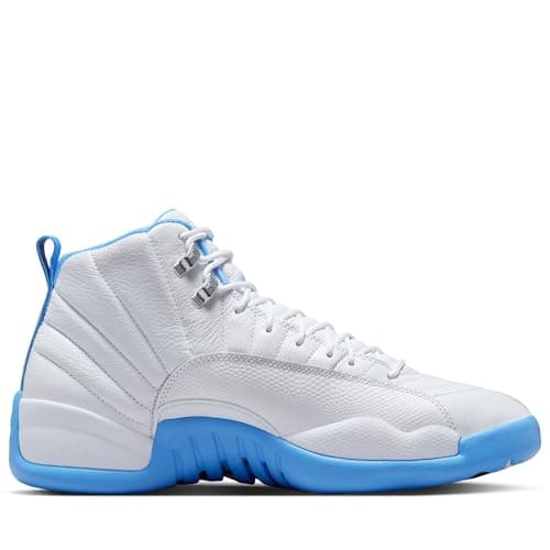 WHITE AND UNIVERSITY BLUE AIR JORDAN 12 RETRO - Image 3