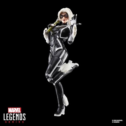 Marvel Legends Series Gamerverse Black Cat Felicia Hardy, Spider-Man 2 Video Game-Inspired Collectible 6 Inch Action Figure - Image 3