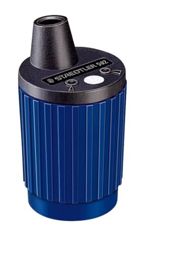 STAEDTLER Mars Lead Pointer - Precision Mechanical Pencil Sharpener with Auto-Stop for 2mm Pencils - Rotary Action with Dust Wiper & Adjustable Cone - Image 5