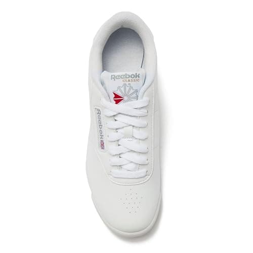 Reebok Princess Sneakers for Women, Comfortable Walking or Tennis Womens Shoes, Us-White, 6 - Image 5
