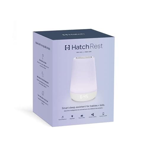Hatch Rest Baby Sound Machine, Night Light | 2nd Gen | Registry Essential, Sleep Trainer, Routine Builder, Time-to-Rise Alarm Clock, White Noise Soother, Nursery Stories, Toddler Kids Bedroom (Wi-Fi) - Image 6