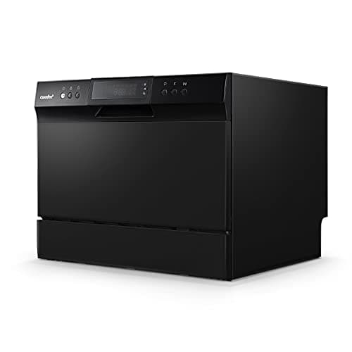 COMFEE’ Countertop Dishwasher, Energy Star Portable Dishwasher, 6 Place Settings & 8 Washing Programs, Speed, Baby-Care, ECO& Glass, Dish Washer for Dorm, RV& Apartment, Black - Image 11