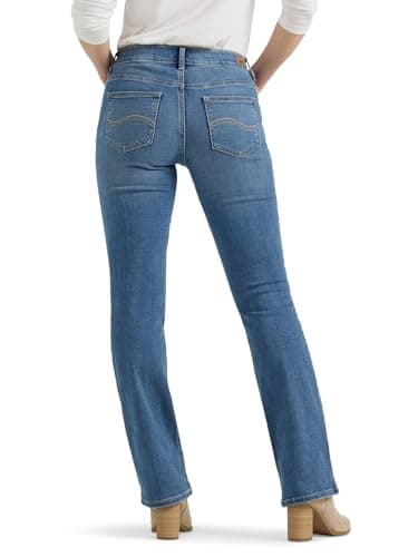 Lee Women's Ultra Lux Comfort with Flex Motion Bootcut Jean Majestic 16 Medium - Image 3