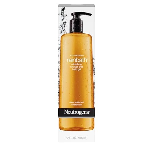 Neutrogena Rainbath Cleansing Shower & Bath Gel, Daily Moisturizing Body Wash Cleanser & Shaving Gel for Men & Women, Clean-Rinsing Creamy Lather for Softer & Smoother Skin, Original Scent, 32 fl. Oz - Image 8