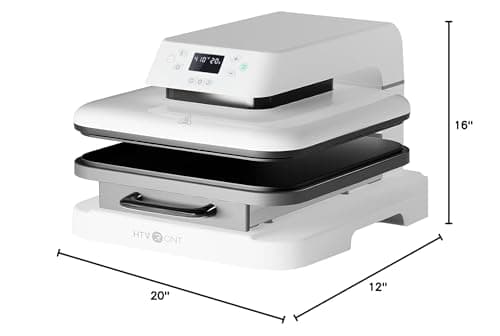 HTVRONT Auto Heat Press Machine for T Shirts - 15x15 Smart T Shirt Press Machine with Auto Release - Professional Heat Press for Sublimation, Vinyl, Heat Transfer Projects - Image 10