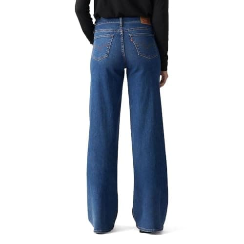 Levi's Women's 318 Shaping Wide-Leg Jeans | (Also Available in Plus), (New) Clever Girl, 28 - Image 2
