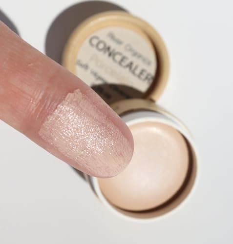 River Organics Zero-Waste Concealer | Gentle Sensitivei Skin Toxic-Free Formula | Vegan & Eco-friendly Compostable Jar | Under-eye and Uneven Skin-tone coverage (Porcelain) 0.25 oz - Image 2