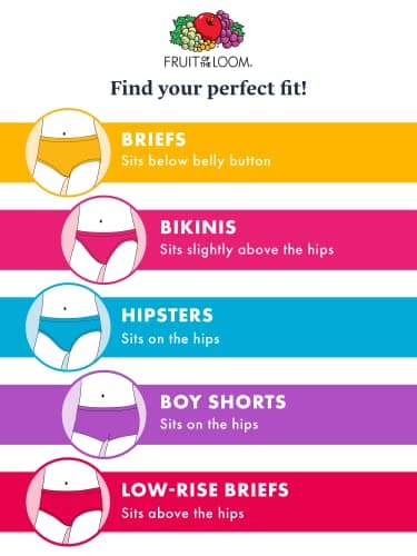 Fruit of the Loom Girls' Seamless Underwear Multipack, Brief-10 Pack-Assorted - Image 2
