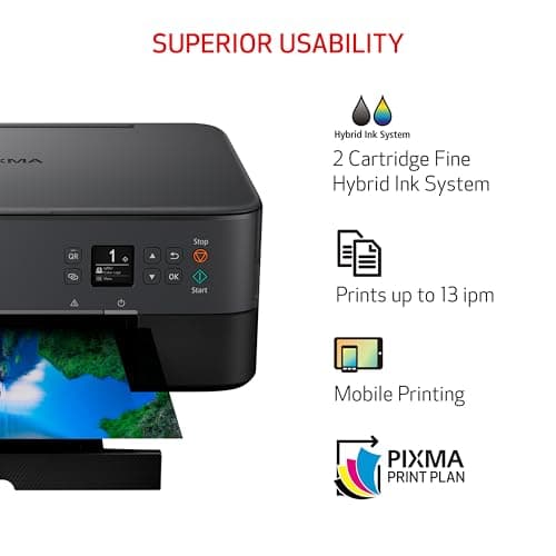 Canon PIXMA TS6420a All-in-One Wireless Inkjet Printer [Print, Copy, Scan], Works with Alexa - Image 4