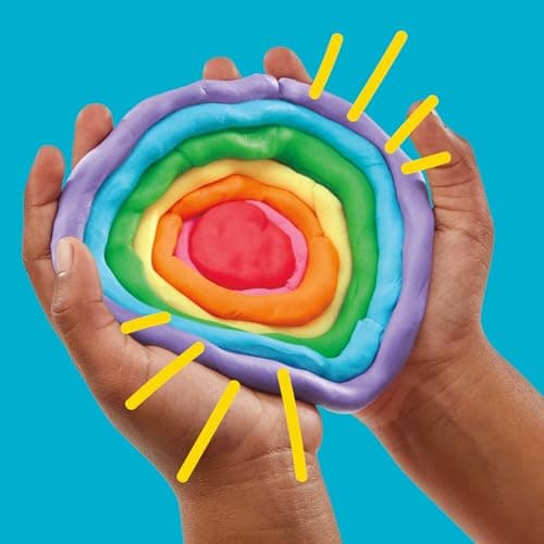 Play Doh Bulk Handout 42-Pack of 1-Ounce Modeling Compound Cans, Back to School Gifts, Prizes, & Party Favors, Kids Arts & Crafts, Preschool Toys, Ages 2+ (Amazon Exclusive) - Image 5