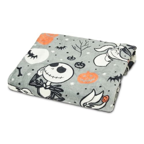 Northwest Nightmare Before Christmas Silk Touch Throw Blanket, 50" x 70", Best Friends - Image 3