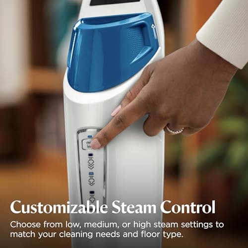 Bissell Power Fresh Steam Mop with Natural Sanitization, Floor Steamer, Tile Cleaner, and Hard Wood Floor Cleaner with Flip-Down Easy Scrubber, 1940A - Image 4