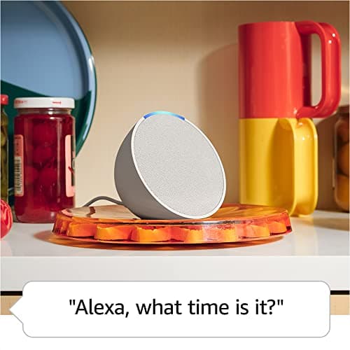 Amazon Echo Pop (newest model), Our smallest Alexa speaker, Fits in any room, Charcoal - Image 4