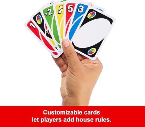 Mattel Games UNO Card Game in a Collectible Storage Tin for Kids, Adults, Families, Parties & Travel, 2 to 10 Players (Amazon Exclusive) (Amazon Exclusive) - Image 5