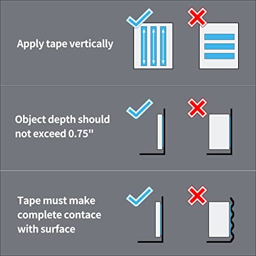 Art3d Double-Sided Mounting Tape (10FT), Multipurpose Removable Adhesive Foam Tape, Transparent, Household - Image 4